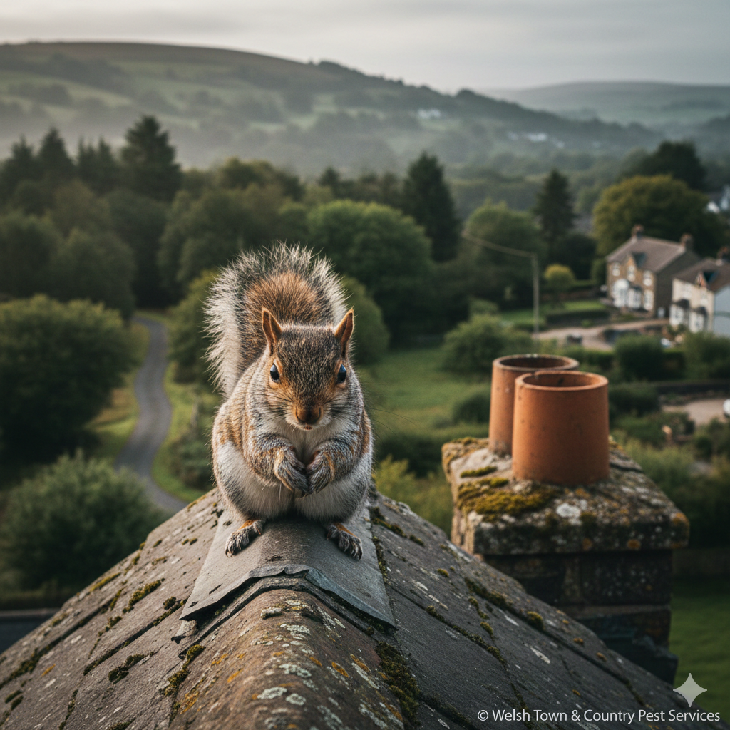Commercial squirrel management