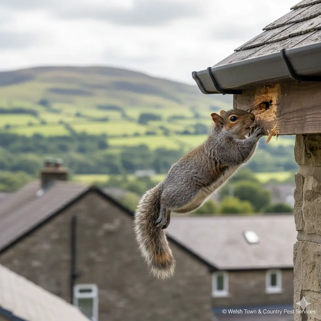 Grey squirrel removal and loft proofing Merthyr Tydfil